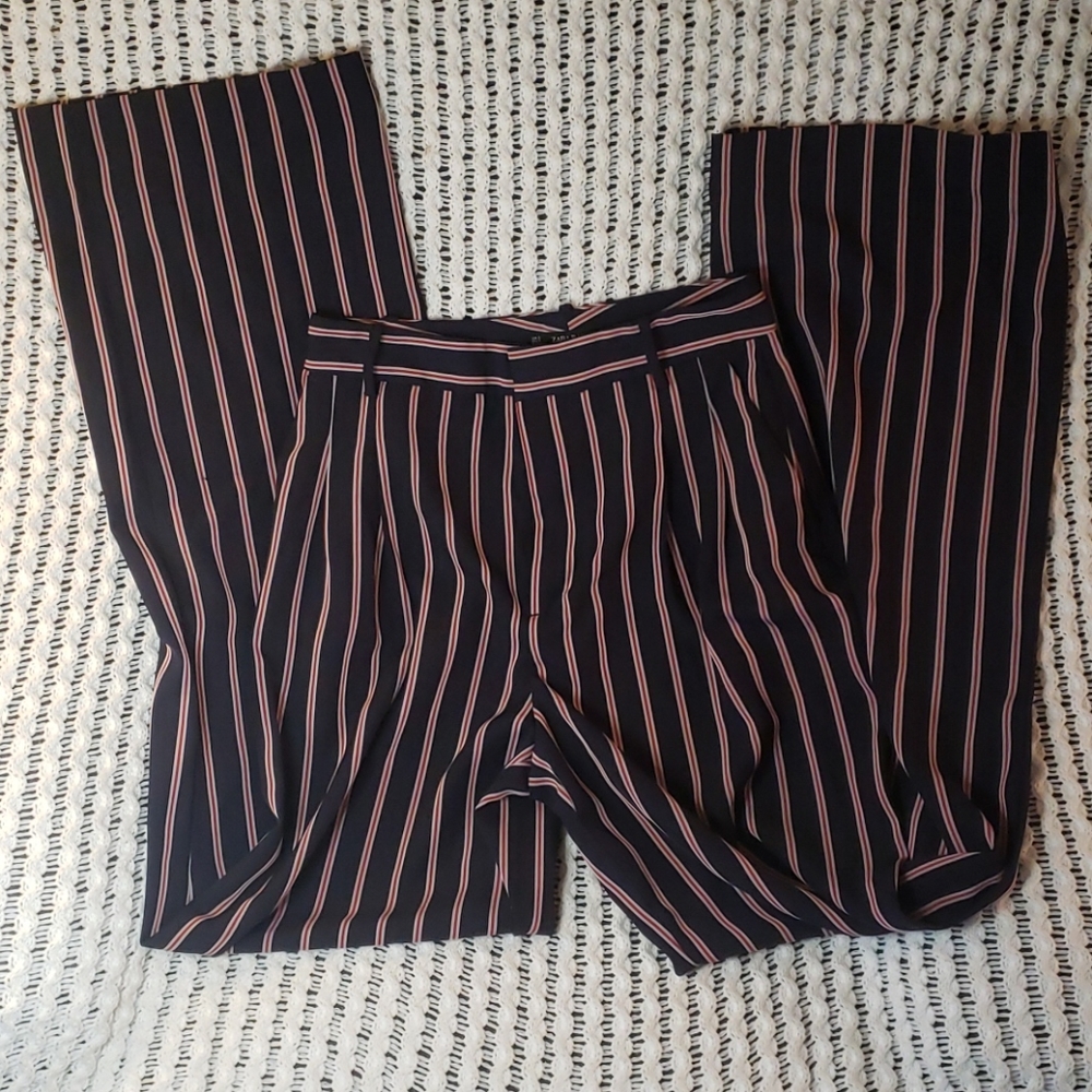 Zara Basics wide leg pants